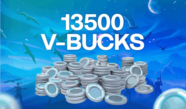 Fortnite - 13500 V-Bucks