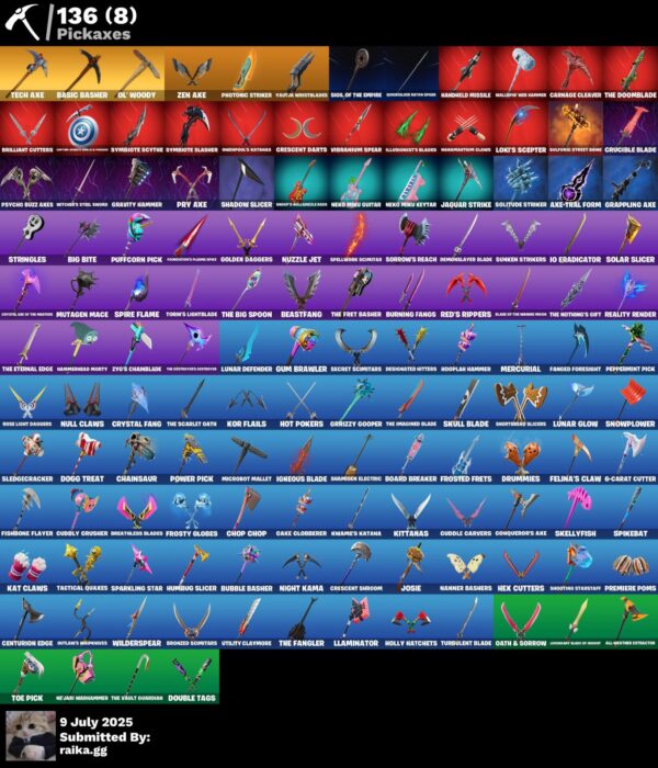 [PC/PSN/XBOX] 125 skins | IKONIK | Glow | Master Chief | John Wick | Eddie Brock | Katalina | Subzero Cryptic | Mecha Cuddle Master | Ronin | Spire Assassin | 4300 VB - Image 2