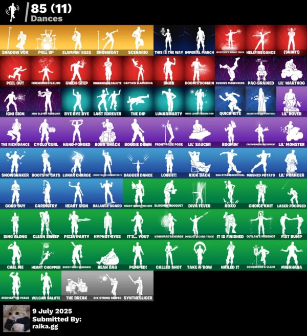 [PC/PSN/XBOX] 125 skins | IKONIK | Glow | Master Chief | John Wick | Eddie Brock | Katalina | Subzero Cryptic | Mecha Cuddle Master | Ronin | Spire Assassin | 4300 VB - Image 6